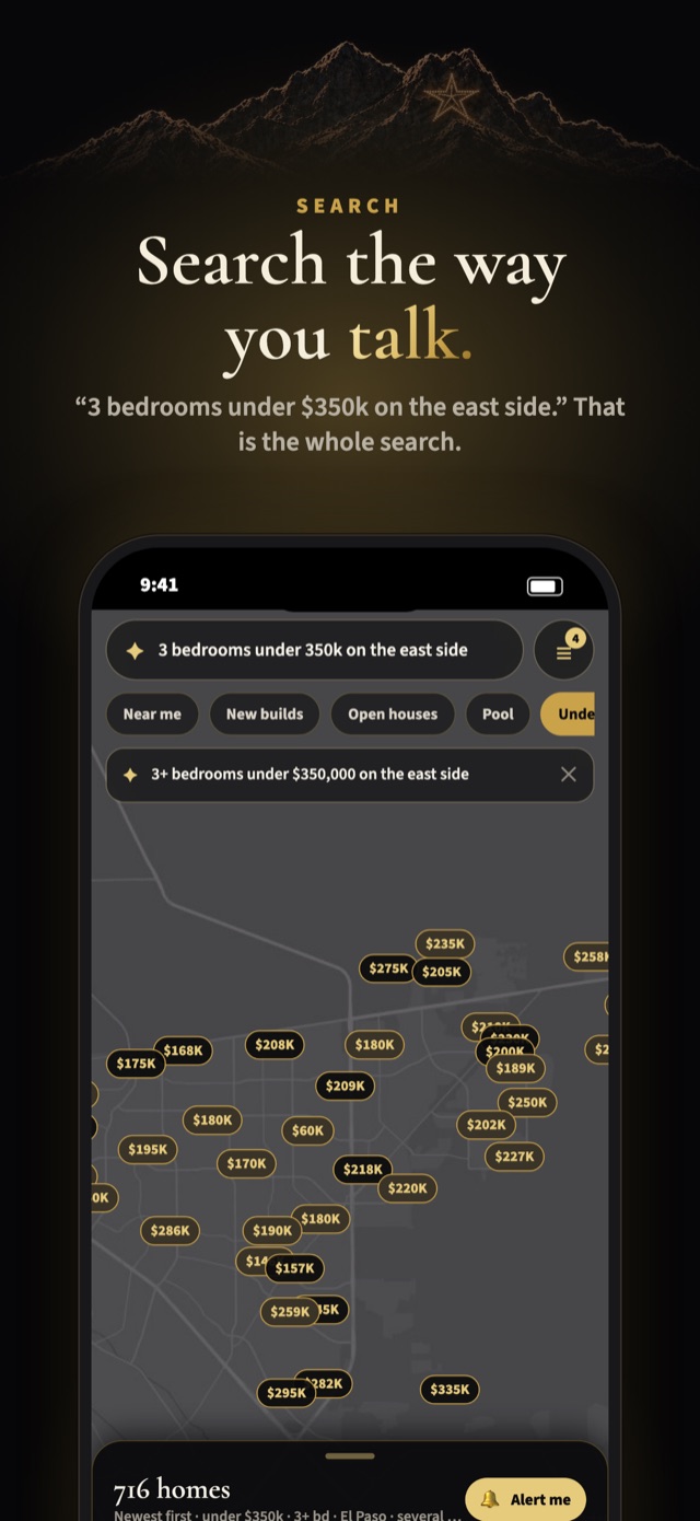 Screen from the app