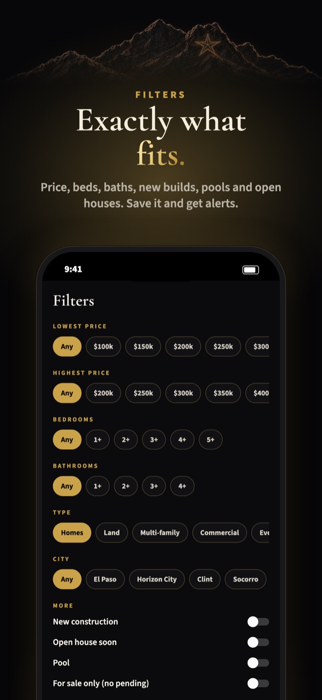 Screen from the app