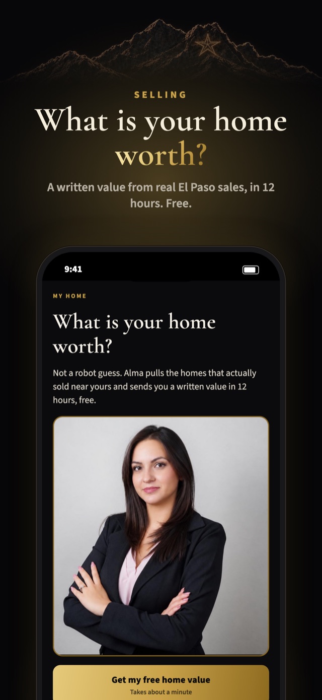 Screen from the app