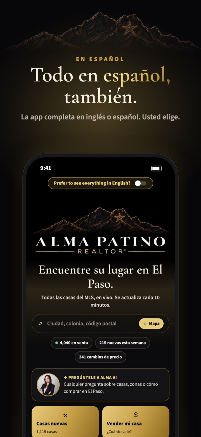 Screen from the app